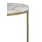 Light & Living Bijzettafel Axat - Antiek Brons - Ø41+Ø28cm - Modern