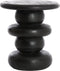 Light & Living Bijzettafel Azalas - 40cm - Mat Zwart