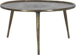 Light & Living Bijzettafel Babina - Antiek Brons - Ø67,5cm - Klassiek