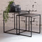 Light & Living Bijzettafel Banos - Antiek Lood - 44.5x44.5x50.5cm - Industrieel