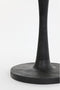 Light & Living Bijzettafel Bicaba - Zwart - Ø50cm - Modern