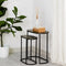Light & Living Bijzettafel Bocov - Antiek Brons - 53x26x53cm - Modern