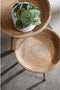 Light & Living Bijzettafel Colon - Rotan - Ø46+Ø56cm - Landelijk