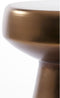 Light & Living Bijzettafel Dakwa - Bruin - Ø38cm - Modern