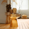 Light & Living Bijzettafel Dakwa - Geel - Ø37cm - Modern