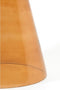 Light & Living Bijzettafel Dakwa - Geel - Ø37cm - Modern