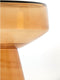 Light & Living Bijzettafel Dakwa - Geel - Ø37cm - Modern
