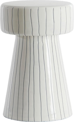 Light & Living Bijzettafel Dakwa - Wit - Ø29cm - Modern