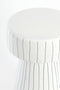 Light & Living Bijzettafel Dakwa - Wit - Ø29cm - Modern