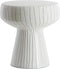 Light & Living Bijzettafel Dakwa - Wit - Ø38cm - Modern