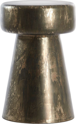 Light & Living Bijzettafel Dakwa - Zilver - Ø29cm - Modern