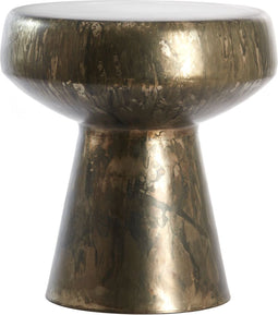 Light & Living Bijzettafel Dakwa - Zilver - Ø38cm - Modern