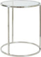 Light & Living Bijzettafel Duarte - Nikkel - Ø50cm - Industrieel