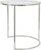 Light & Living Bijzettafel Duarte - Nikkel - Ø50cm - Industrieel