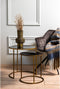 Light & Living - Bijzettafel DUARTE - Ø50x52cm - Brons - Set van 2