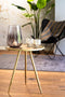 Light & Living Bijzettafel Envira - Antiek Goud - Ø39,5cm - Luxe