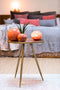 Light & Living Bijzettafel Envira - Antiek Goud - Ø39,5cm - Luxe