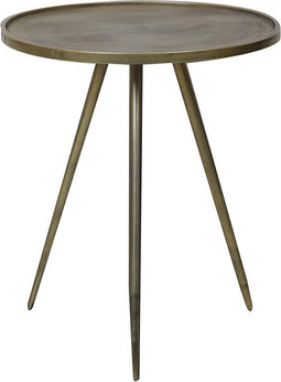 Light & Living Bijzettafel Envira - Antiek Goud - Ø51cm - Luxe