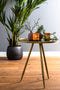 Light & Living Bijzettafel Envira - Antiek Goud - Ø51cm - Luxe