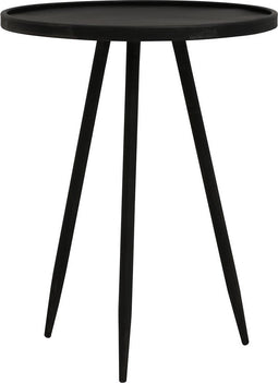 Light & Living Bijzettafel Envira - Zink - Ø39,5cm - Modern,Industrieel