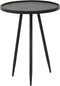Light & Living Bijzettafel Envira - Zink - Ø39,5cm - Modern,Industrieel