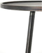 Light & Living Bijzettafel Envira - Zink - Ø51cm - Modern