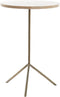 Light & Living Bijzettafel Gimi - Crème - Ø40cm - Modern