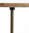 Light & Living Bijzettafel Gimi - Crème - Ø40cm - Modern