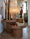 Light & Living Bijzettafel Kalomo - Hout - Ø50cm - Modern
