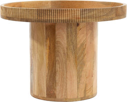 Light & Living Bijzettafel Kalomo - Hout - Ø60cm - Landelijk