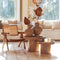 Light & Living Bijzettafel Kalomo - Hout - Ø60cm - Modern