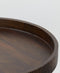 Light & Living Bijzettafel Kalomo - Roodbruin - Ø50cm - Modern