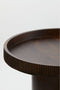 Light & Living Bijzettafel Kalomo - Roodbruin - Ø50cm - Modern