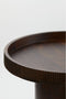 Light & Living Bijzettafel Kalomo - Roodbruin - Ø60cm - Modern