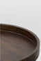 Light & Living Bijzettafel Kalomo - Roodbruin - Ø60cm - Modern