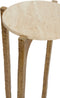 Light & Living - Bijzettafel KANAE - Ø45x64cm - Bruin - Set van 2