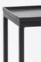 Light & Living Bijzettafel Kendra - Zwart - Set - Modern