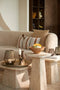 Light & Living Bijzettafel Kepami - Travertin - 30 x 30cm - Zand