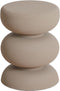 Light & Living Bijzettafel Kobodo - 35cm - Mat Crème
