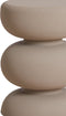 Light & Living Bijzettafel Kobodo - 35cm - Mat Crème