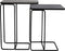 Light & Living Bijzettafel Laja - Antiek Koper/Brons - 46x31x57cm - Industrieel