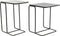 Light & Living Bijzettafel Laja - Antiek Lood - Set - Modern