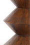 Light & Living Bijzettafel Larus - Hout - Ø40cm - Modern