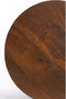 Light & Living Bijzettafel Larus - Hout - Ø40cm - Modern