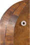 Light & Living Bijzettafel Larus - Hout - Ø40cm - Modern