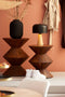 Light & Living Bijzettafel Larus - Hout - Ø45cm - Modern