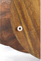 Light & Living Bijzettafel Larus - Hout - Ø45cm - Modern