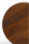 Light & Living Bijzettafel Larus - Hout - Ø45cm - Modern