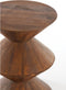 Light & Living Bijzettafel Larus - Hout - Ø45cm - Modern
