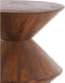 Light & Living Bijzettafel Larus - Hout - Ø45cm - Modern